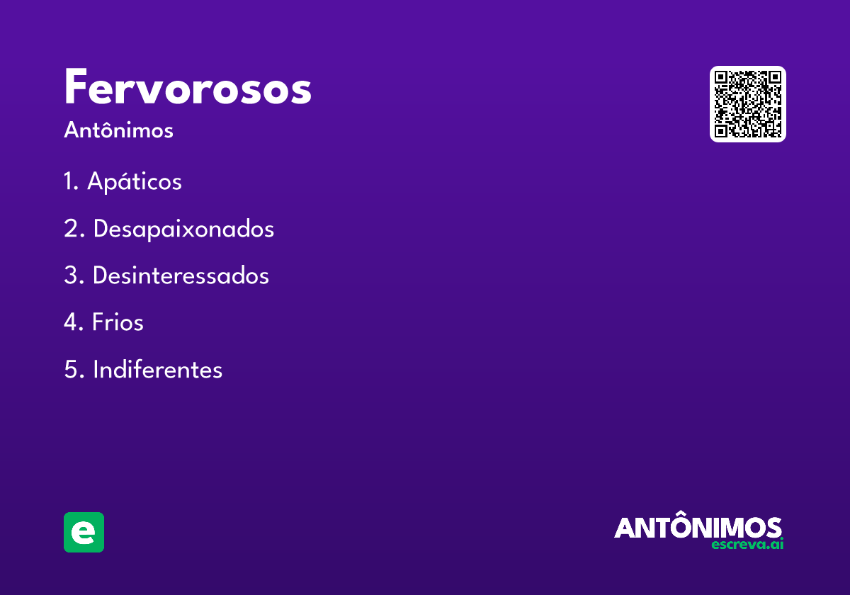 fervorosos