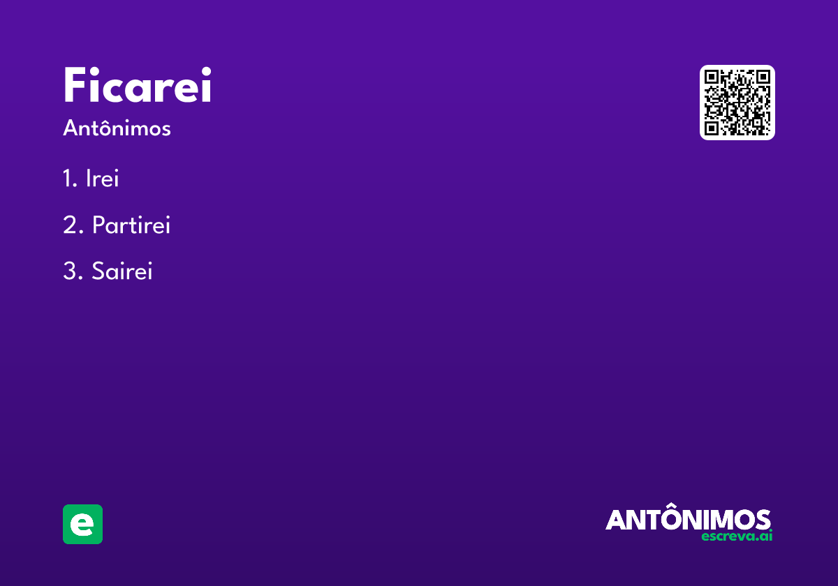 ficarei