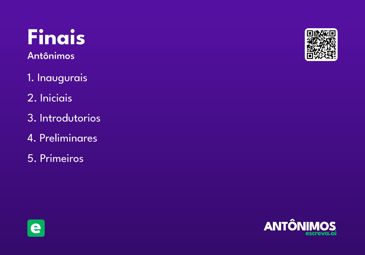 finais