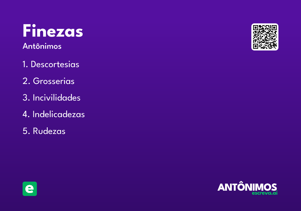 finezas