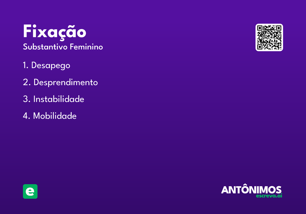 fixação