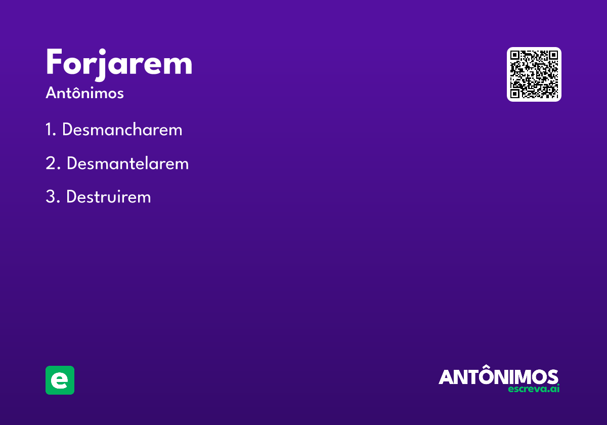 forjarem