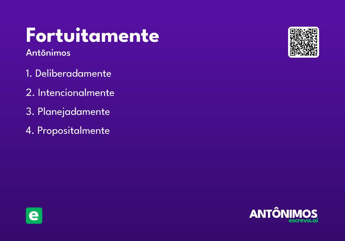 fortuitamente