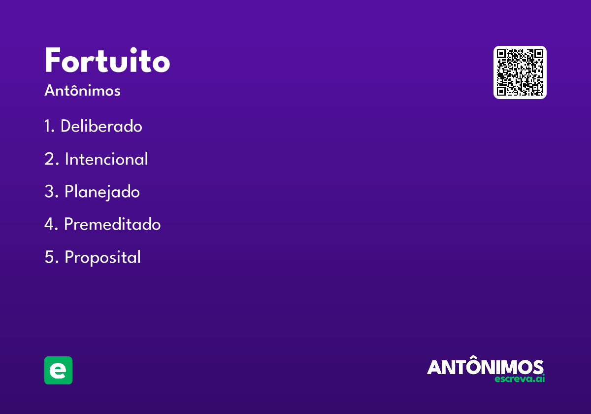 fortuito
