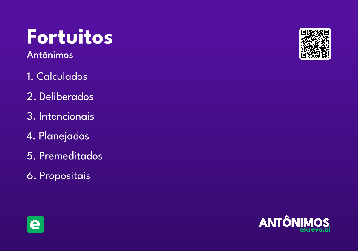 fortuitos