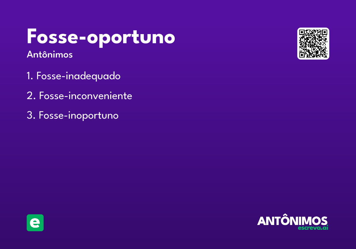 fosse-oportuno