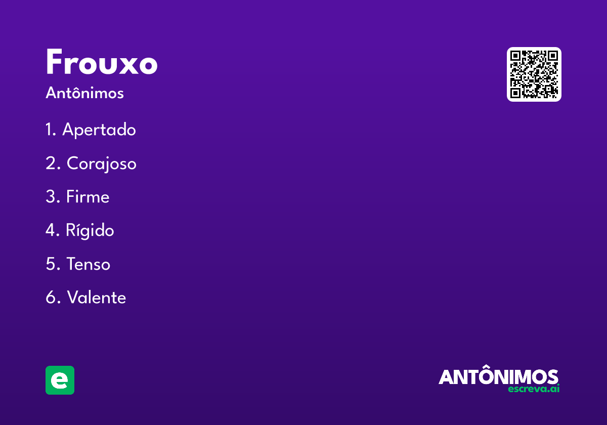 frouxo