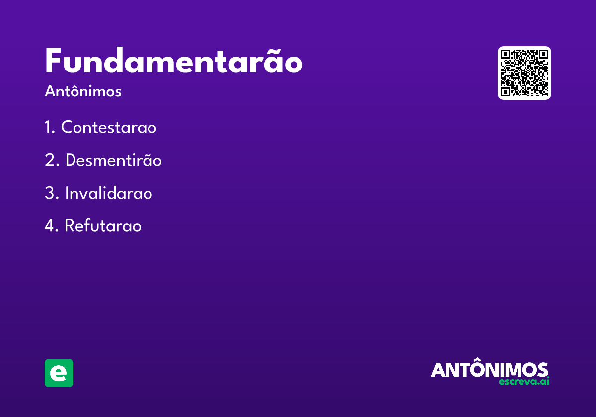fundamentarão