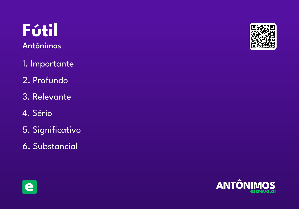 fútil