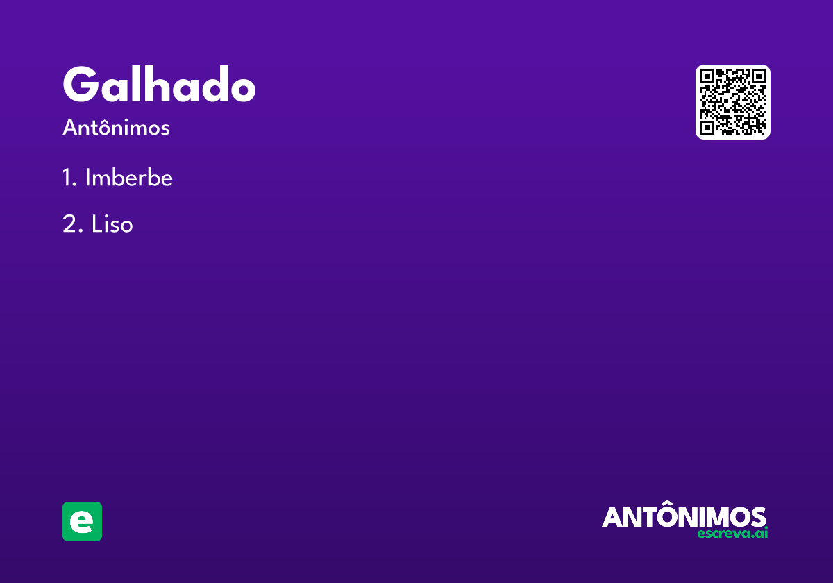 galhado
