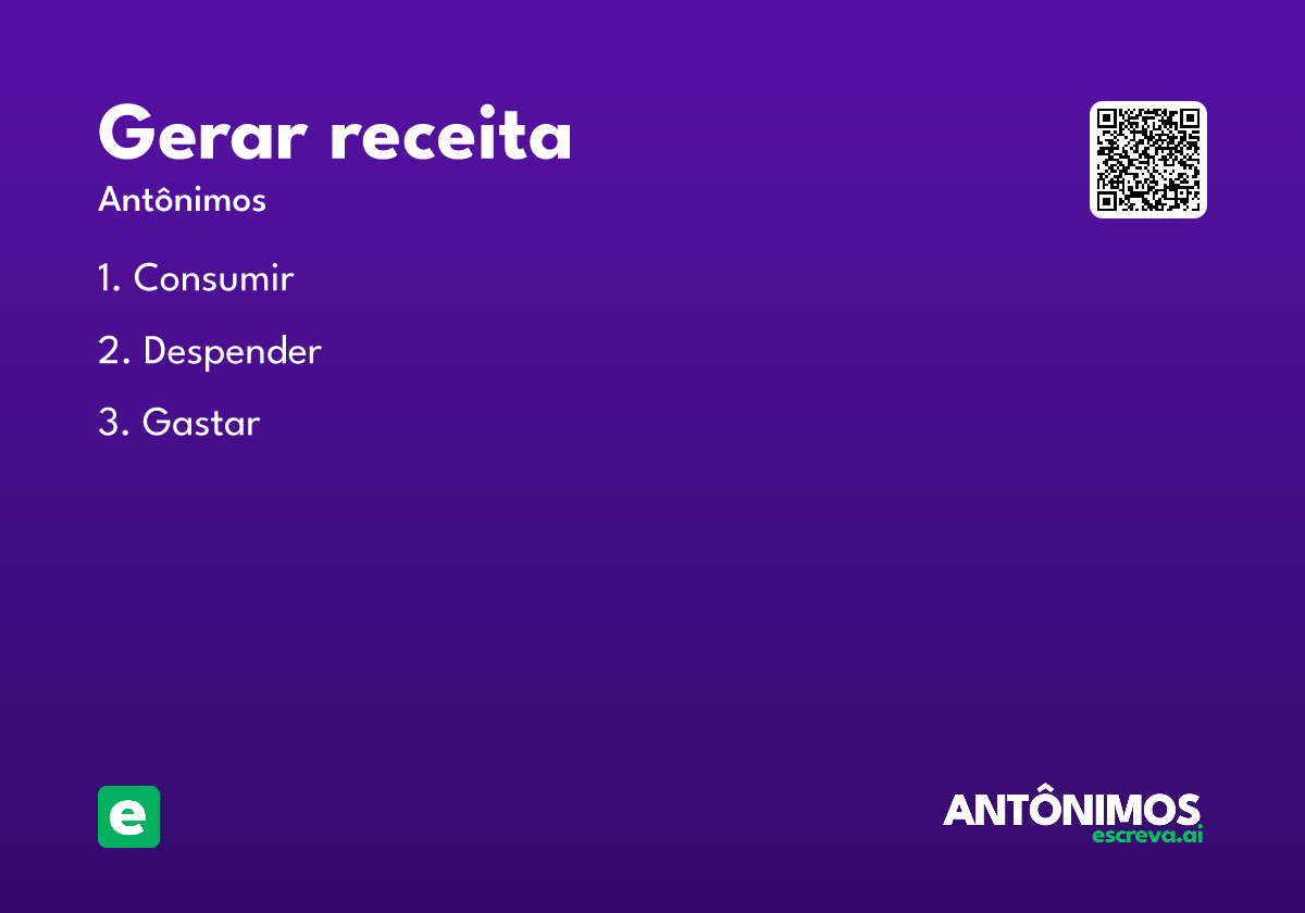 gerar receita