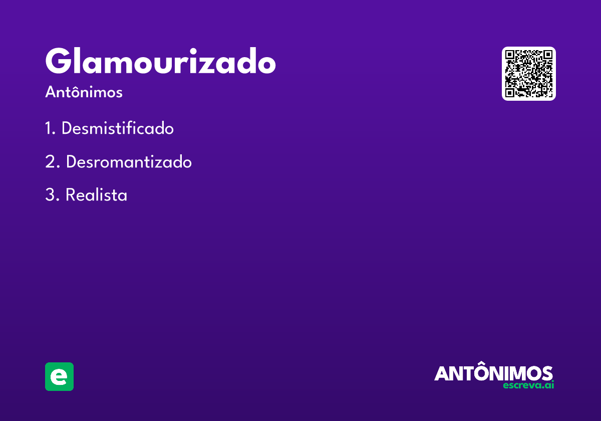 glamourizado