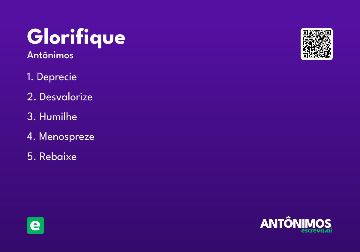 glorifique