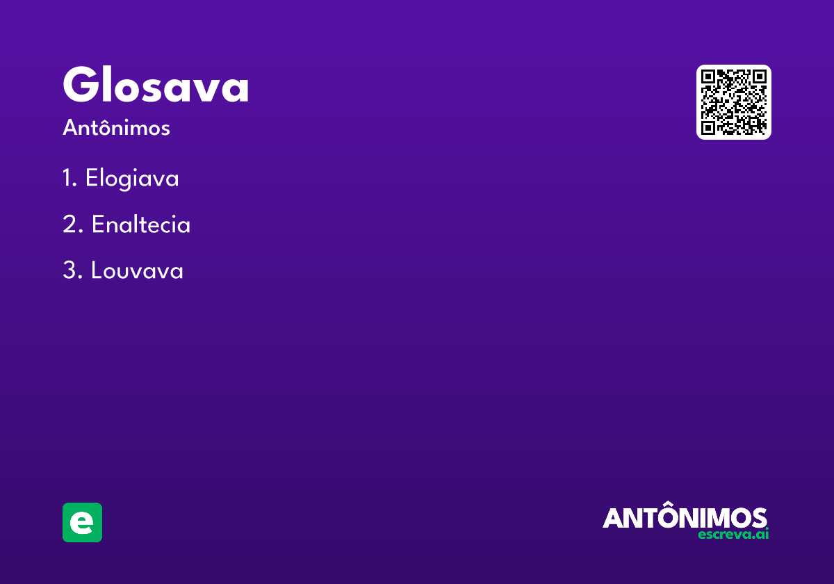 glosava