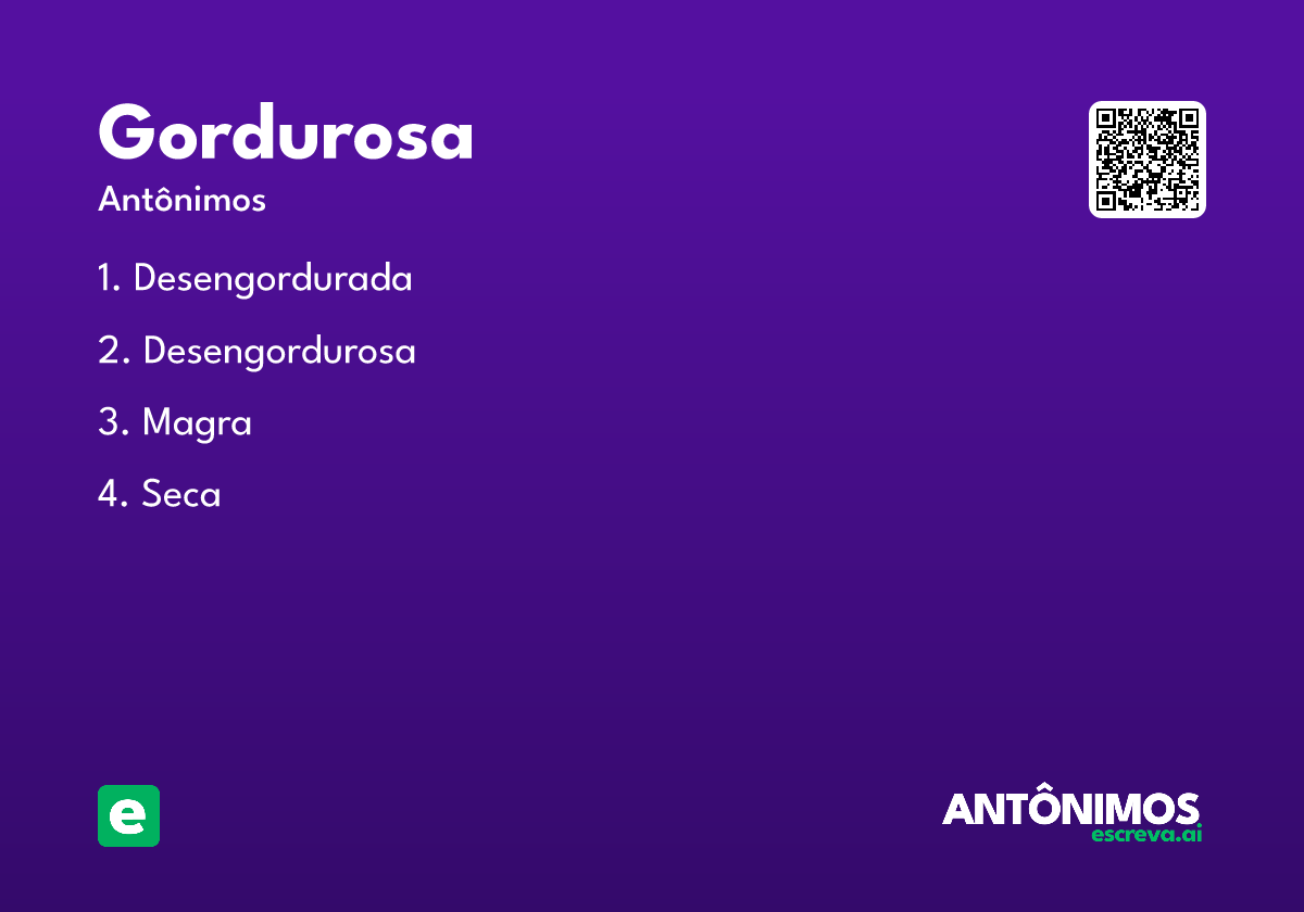 gordurosa