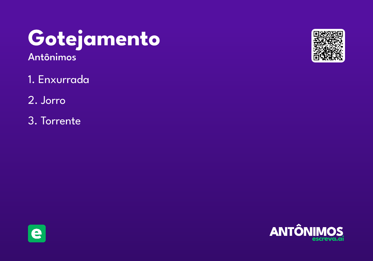 gotejamento