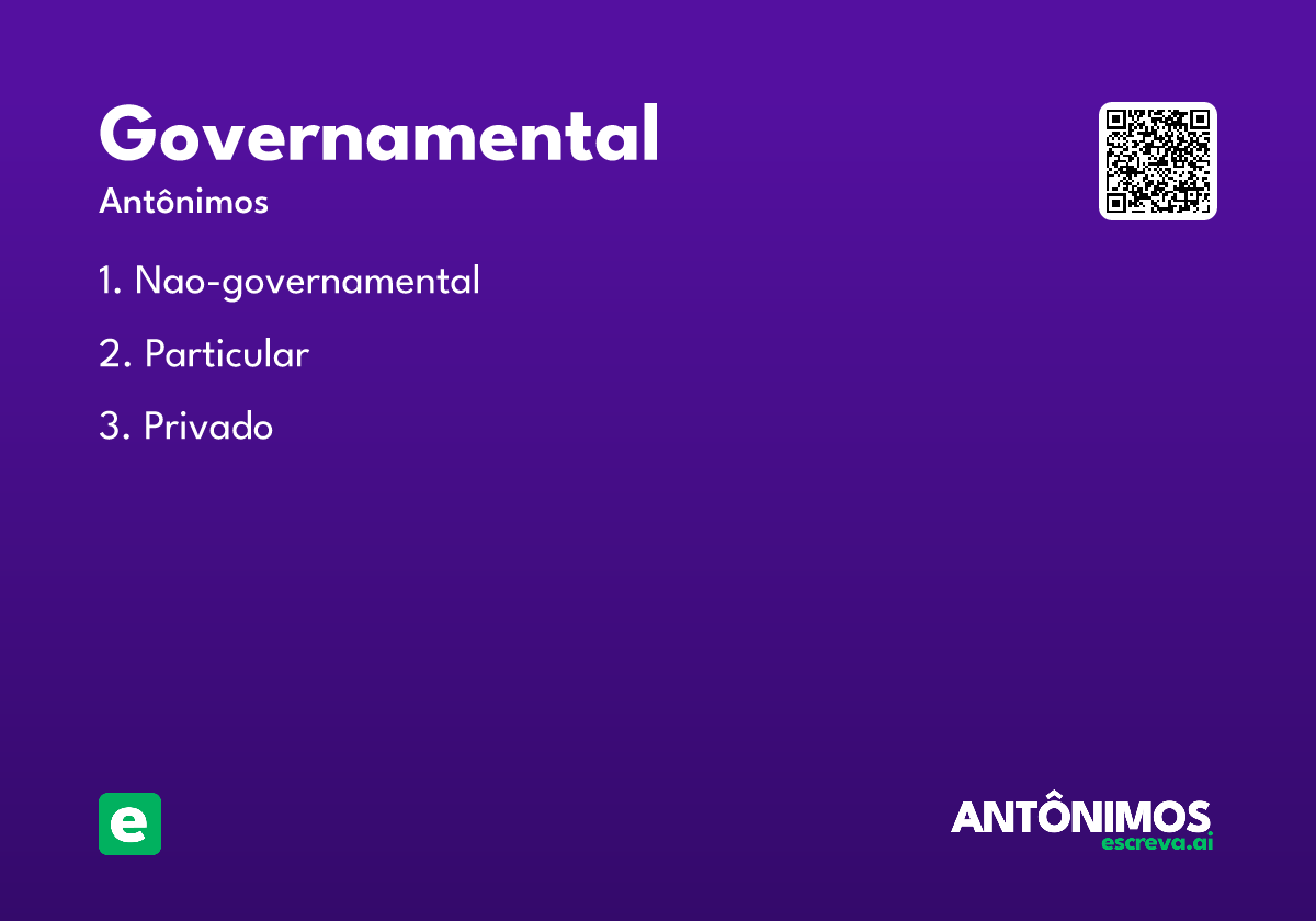governamental