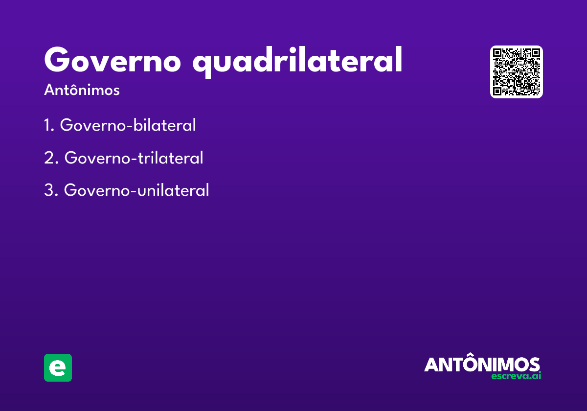 governo quadrilateral