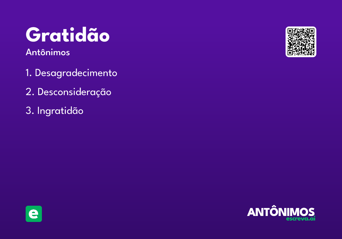 gratidão