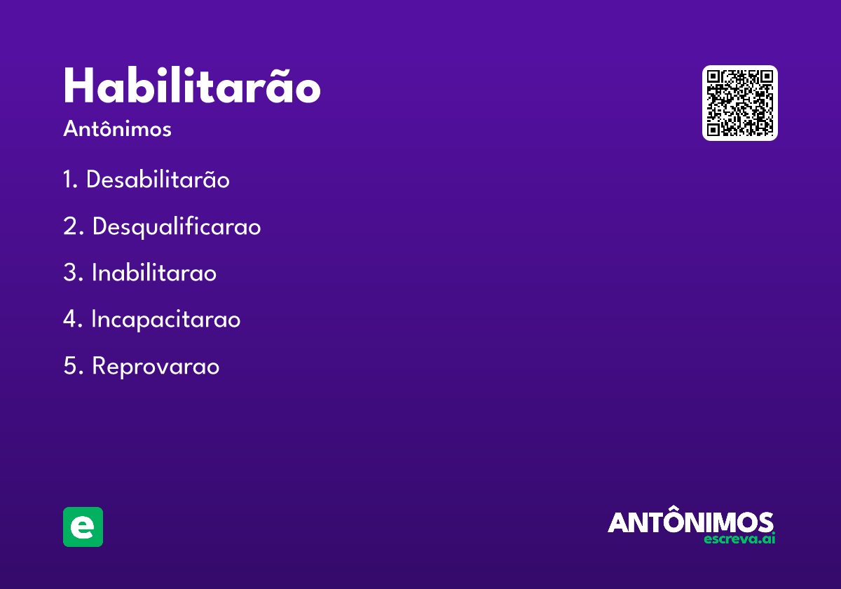 habilitarão