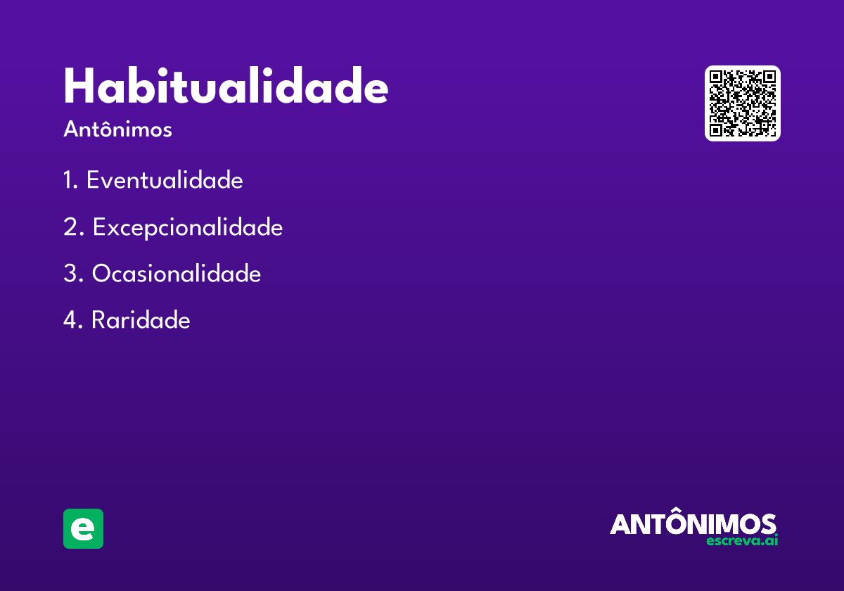 habitualidade