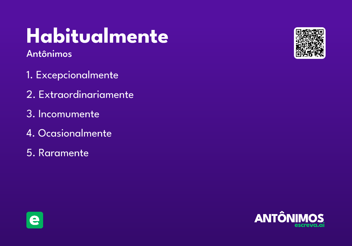 habitualmente