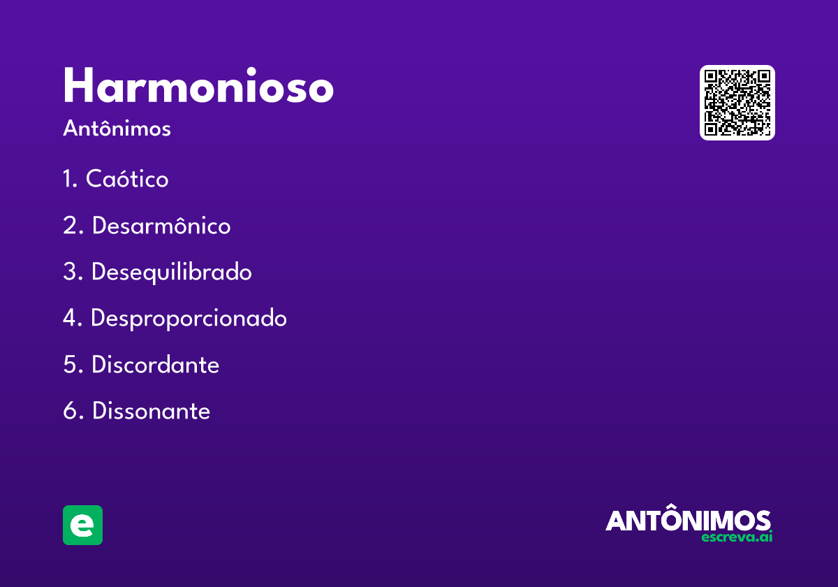 harmonioso