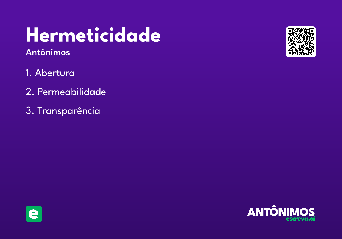 hermeticidade