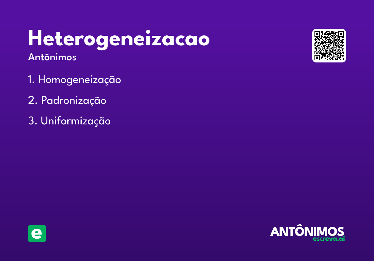 heterogeneizacao