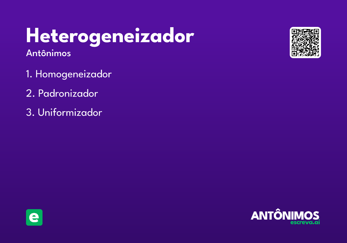 heterogeneizador