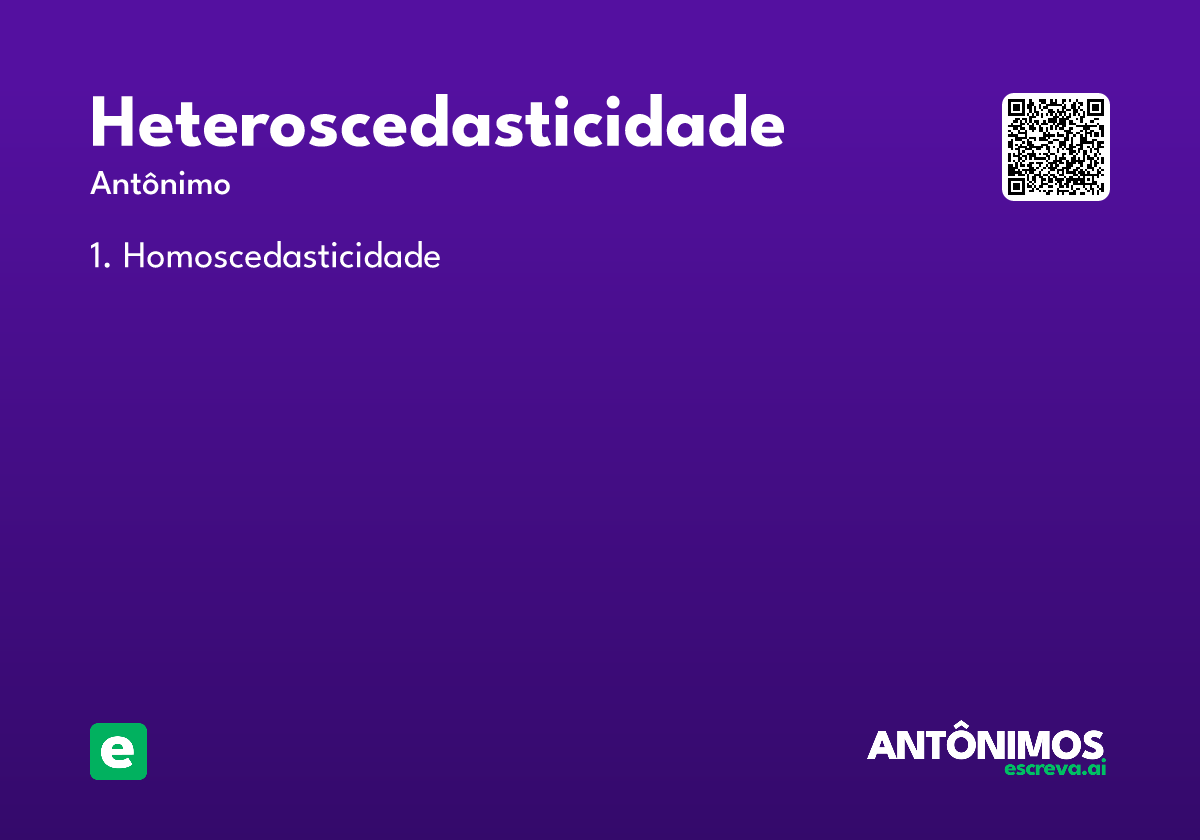 heteroscedasticidade