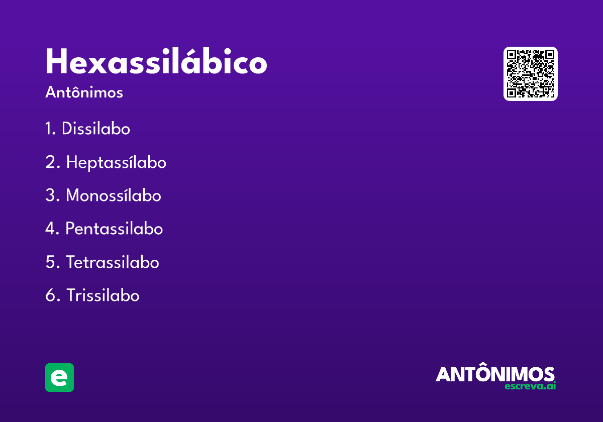 hexassilábico