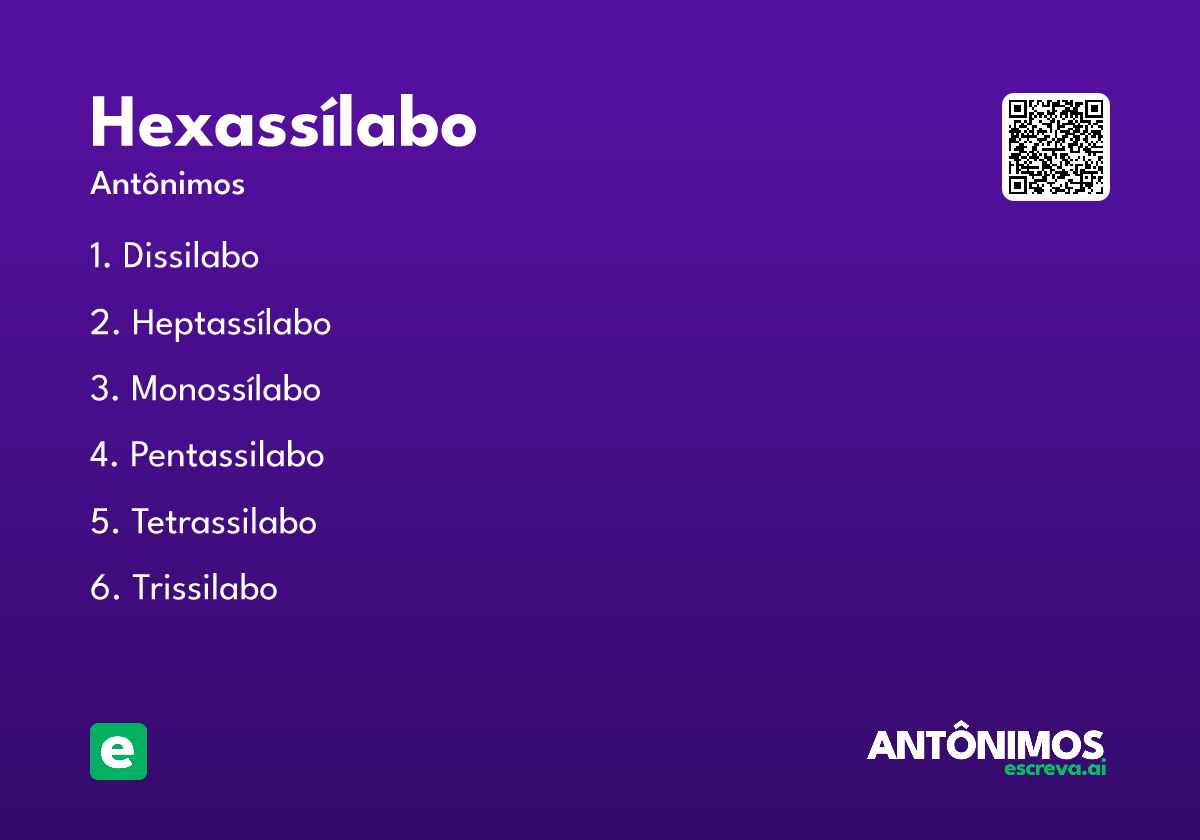hexassílabo
