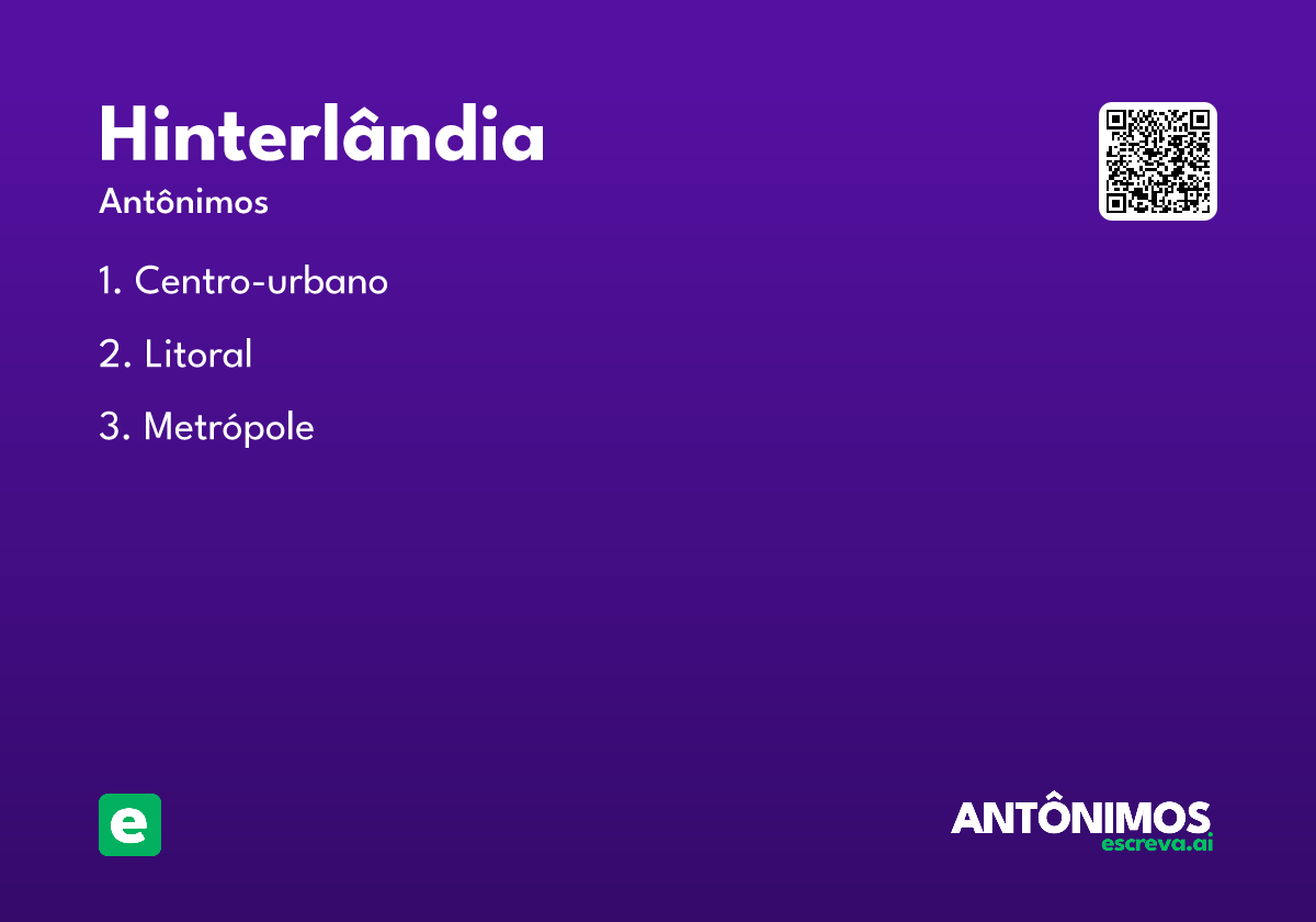 hinterlândia
