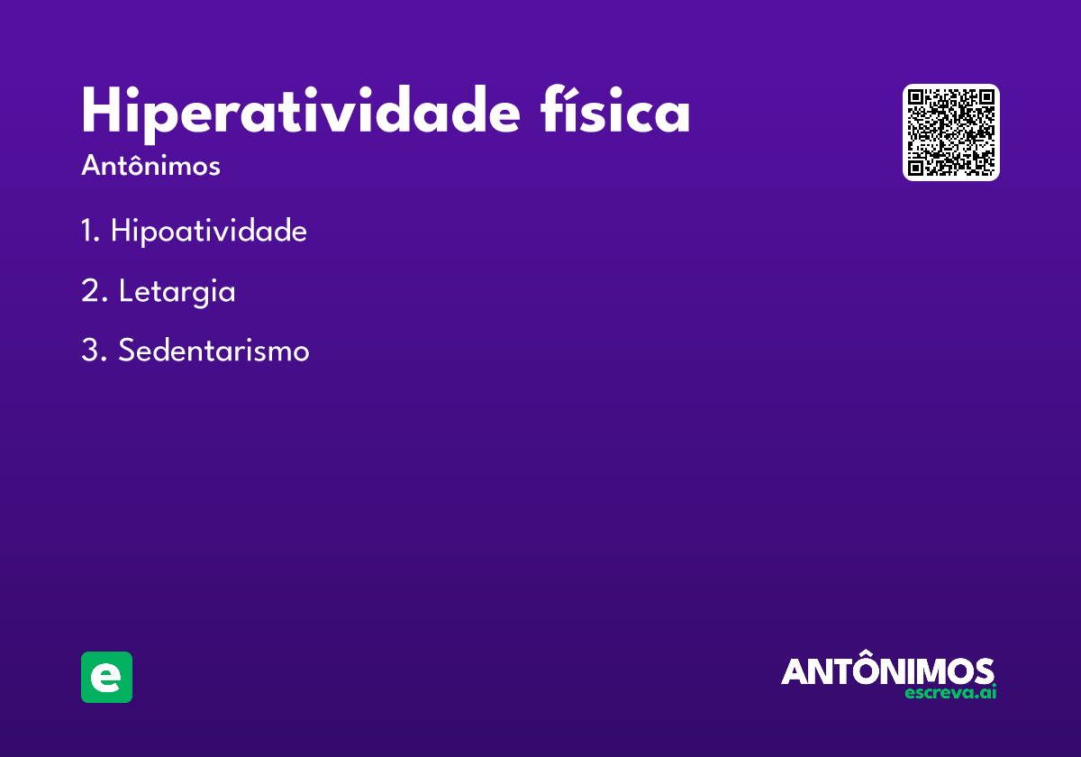 hiperatividade física