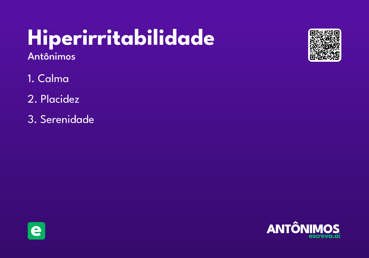 hiperirritabilidade