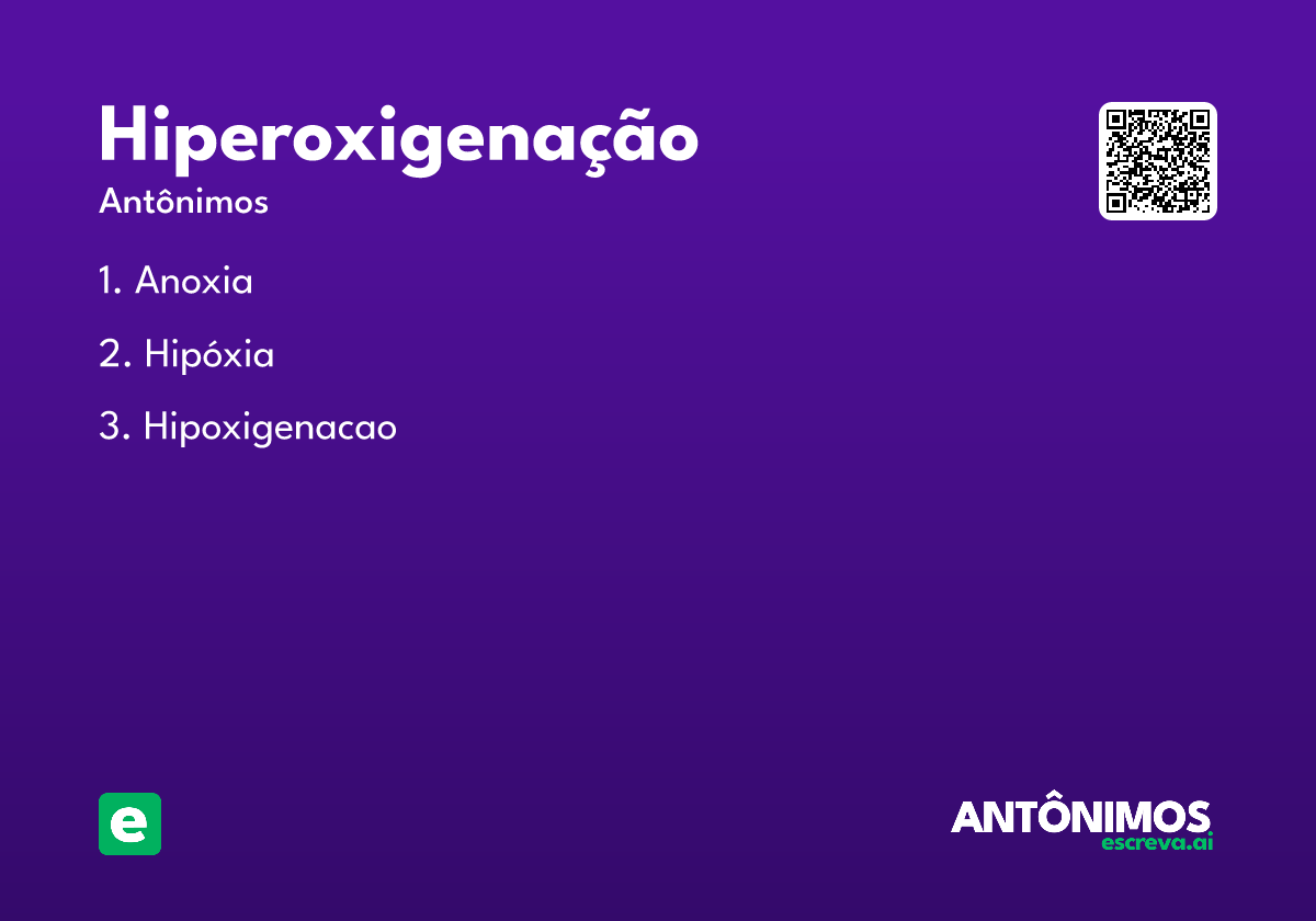 hiperoxigenação