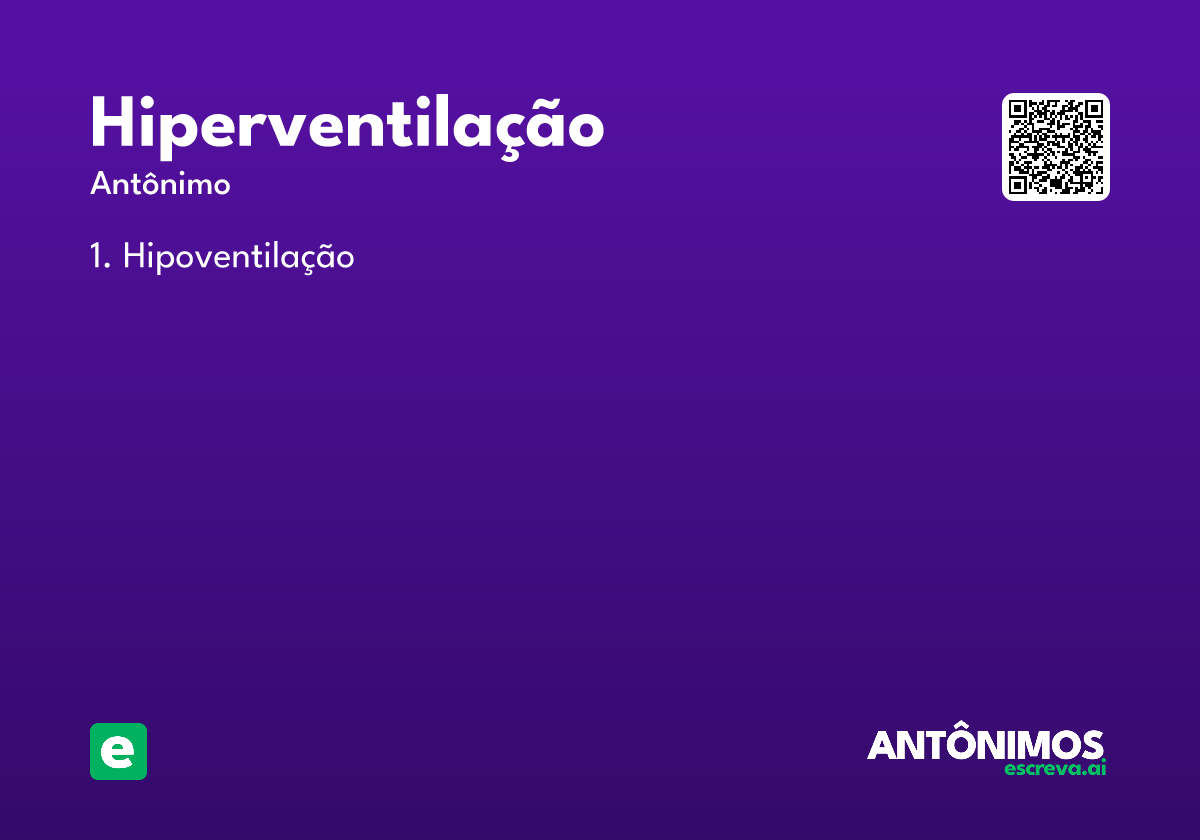 hiperventilação