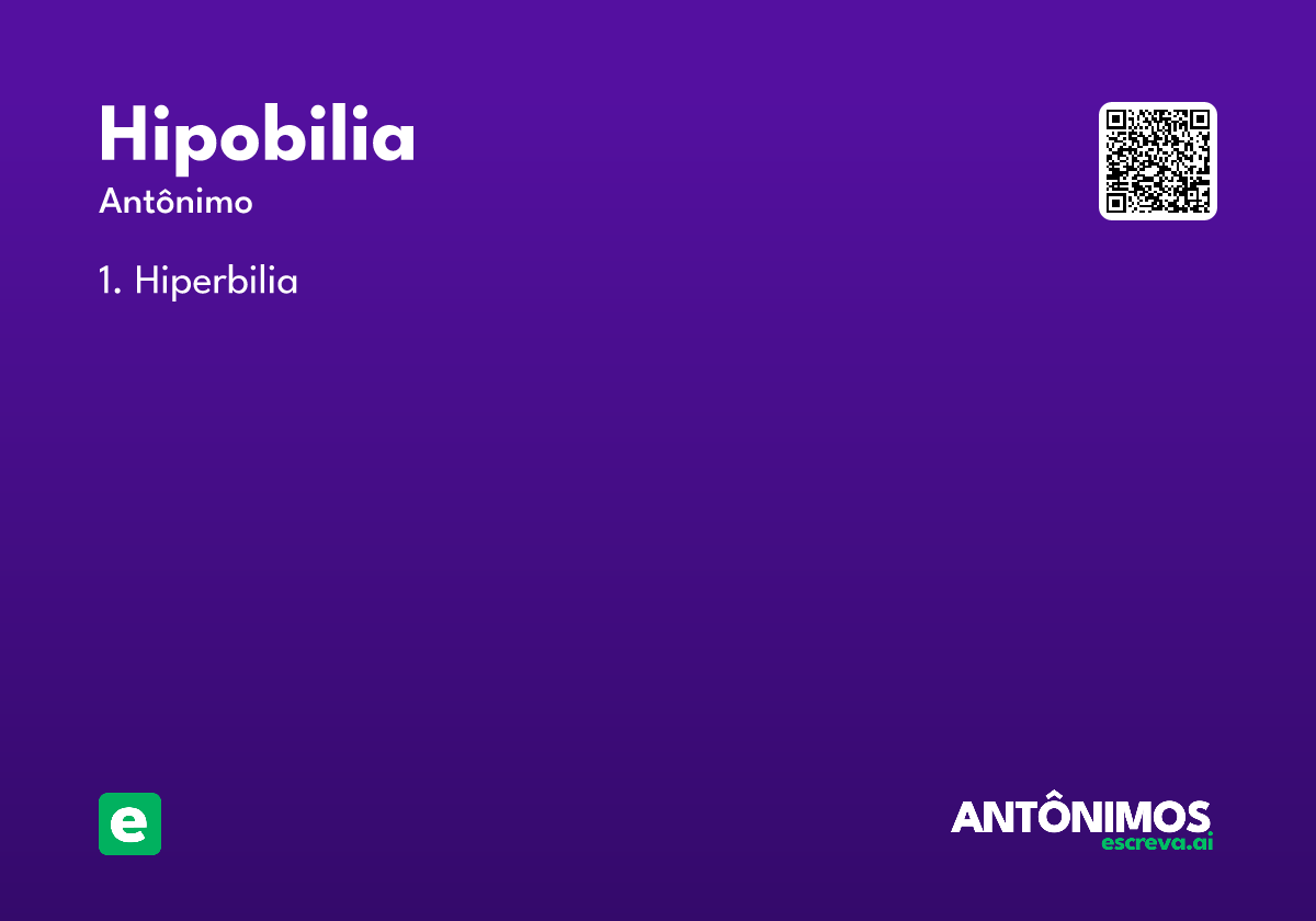 hipobilia