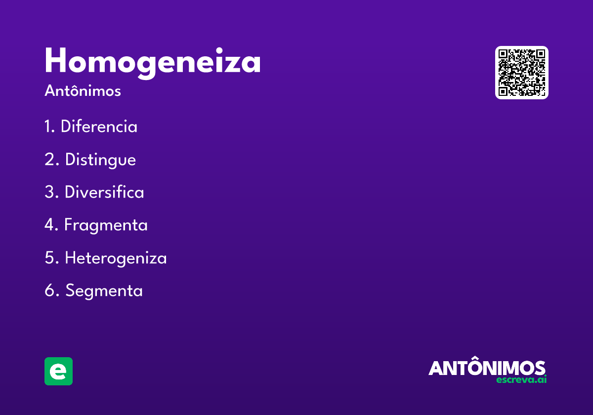 homogeneiza