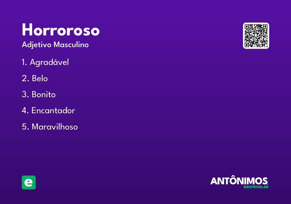 horroroso