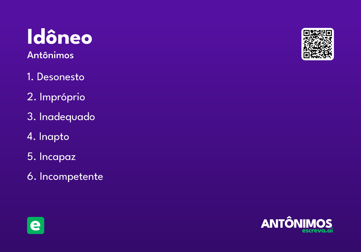idôneo