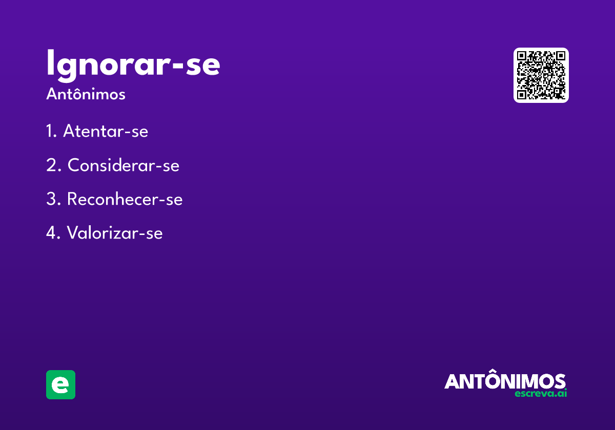 ignorar-se