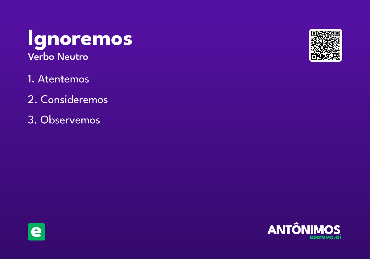 ignoremos