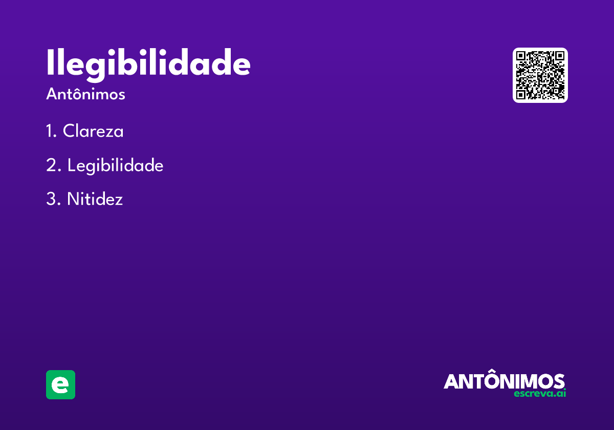 ilegibilidade