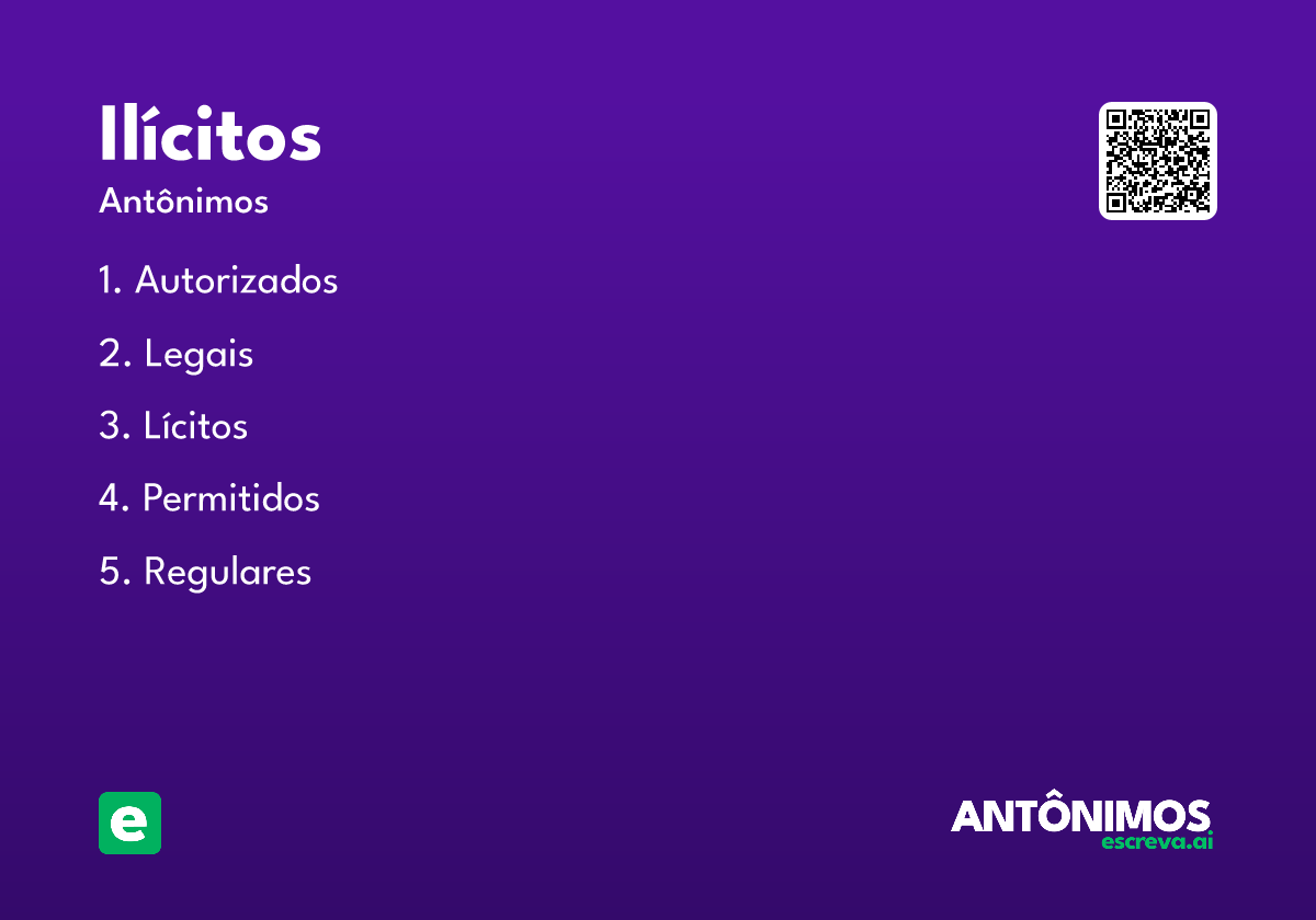 ilícitos