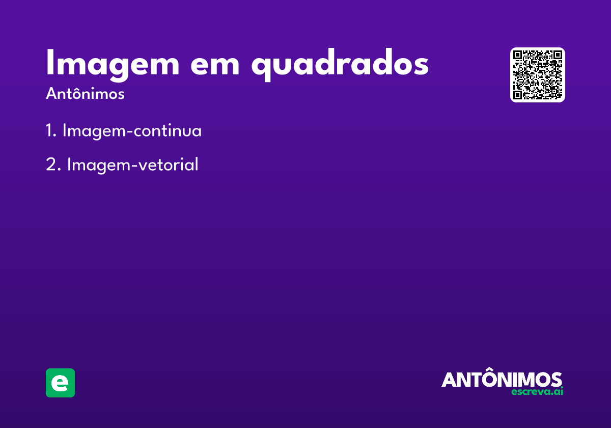 imagem em quadrados