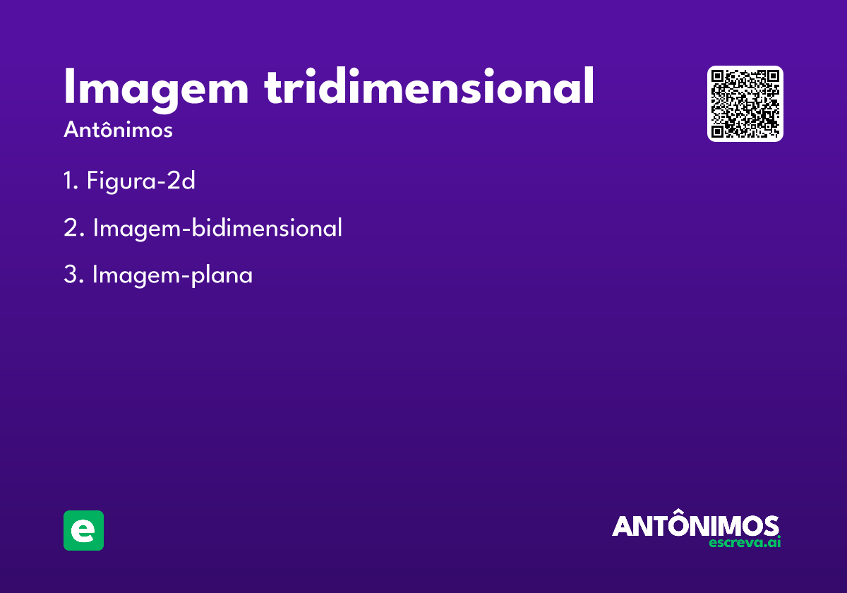 imagem tridimensional