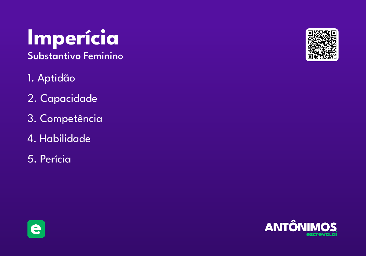 imperícia