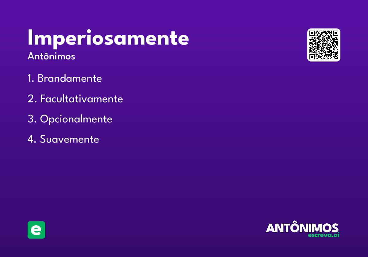 imperiosamente